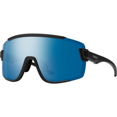 Smith - Lunettes de soleil polarisées - Wildcat Matte Black ChromaPop Polarized Blue Mirror en Nylon - Noir Smith - Lunettes de soleil polarisées - Wildcat Matte Black ChromaPop Polarized Blue Mirror en Nylon - Noir