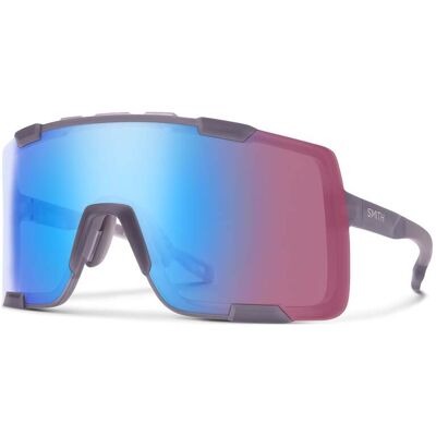 Smith - Lunettes de soleil - Syncline Matte Meteorite Crystal ChromaPop Low Light Rose Blue Mirror - Violet Smith - Lunettes de soleil - Syncline Matte Meteorite Crystal ChromaPop Low Light Rose Blue Mirror - Violet