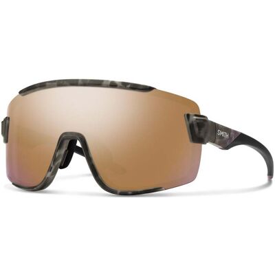 Smith - Lunettes de soleil - Wildcat Matte Salt Haze ChromaPop Rose Gold Mirror en Nylon - Gris Smith - Lunettes de soleil - Wildcat Matte Salt Haze ChromaPop Rose Gold Mirror en Nylon - Gris