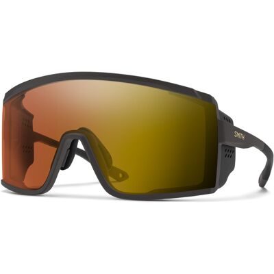 Smith - Lunettes de soleil photochromiques - Pursuit Matte Gravy ChromaPop Glacier Photochromic Copper Gold Mirror - Noir Smith - Lunettes de soleil photochromiques - Pursuit Matte Gravy ChromaPop Glacier Photochromic Copper Gold Mirror - Noir