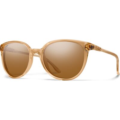 Smith - Lunettes de soleil polarisées - Cheetah Champagne Crystal ChromaPop Polarized Brown - Or Smith - Lunettes de soleil polarisées - Cheetah Champagne Crystal ChromaPop Polarized Brown - Or