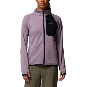 Columbia - Polaire zippée de randonnée - Triple Canyon Grid Fleece FZ Shale Purple pour Femme en Nylon - Taille S - Violet Columbia - Polaire zippée de randonnée - Triple Canyon Grid Fleece FZ Shale Purple pour Femme en Nylon - Taille S - Violet
