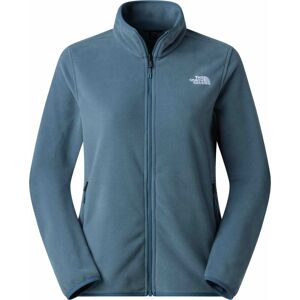 The North Face - Polaire randonnée zippée - W Glacier Fleece Jacket Granite Grey pour Femme - Taille XS - Bleu The North Face - Polaire randonnée zippée - W Glacier Fleece Jacket Granite Grey pour Femme - Taille XS - Bleu