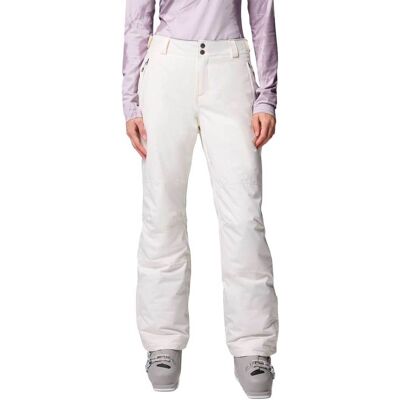 Columbia - Pantalon de ski imperméable et chaud - Shafer Canyon II Insulated Pant Sea Salt pour Femme - Taille M - Blanc Columbia - Pantalon de ski imperméable et chaud - Shafer Canyon II Insulated Pant Sea Salt pour Femme - Taille M - Blanc