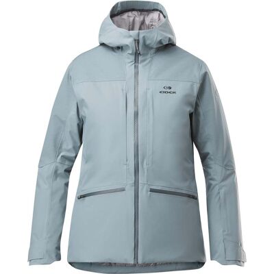Eider - Veste de ski isolante - W Saulire 2L Insulated Stretch Jkt Slate pour Femme - Taille XS - Bleu Eider - Veste de ski isolante - W Saulire 2L Insulated Stretch Jkt Slate pour Femme - Taille XS - Bleu