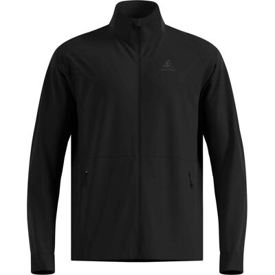 Odlo - Veste de ski nordique légère - Jacket Essentials Warm M Black pour Homme en Softshell - Taille L - Noir Odlo - Veste de ski nordique légère - Jacket Essentials Warm M Black pour Homme en Softshell - Taille L - Noir