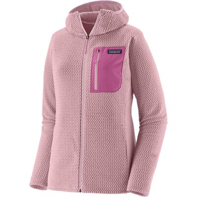 Patagonia - Polaire gaufrée à séchage rapide zippée - W's R1 Air Full-Zip Hoody Quiet Violet pour Femme - Taille S Patagonia - Polaire gaufrée à séchage rapide zippée - W's R1 Air Full-Zip Hoody Quiet Violet pour Femme - Taille S
