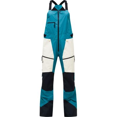 Peak Performance - Salopette imperméable de ski de randonnée en GORE-TEX® PRO - W Vertical Gore-Tex Pro Bib Hydro Fresh Sand Fog pour Femme - Taille M Peak Performance - Salopette imperméable de ski de randonnée en GORE-TEX® PRO - W Vertical Gore-Tex Pro Bib Hydro Fresh Sand Fog pour Femme - Taille M