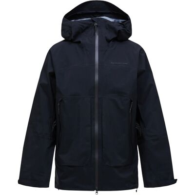 Peak Performance - Veste de ski imperméable - M Vislight Gore-Tex C-Knit 3L Shell Jacket Black pour Homme - Taille L - Noir Peak Performance - Veste de ski imperméable - M Vislight Gore-Tex C-Knit 3L Shell Jacket Black pour Homme - Taille L - Noir