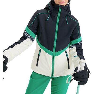 Roxy - Veste de ski en PrimaLoft® - Peak Chic Softshell Jacket Black pour Femme en Softshell - Taille S - Noir Roxy - Veste de ski en PrimaLoft® - Peak Chic Softshell Jacket Black pour Femme en Softshell - Taille S - Noir