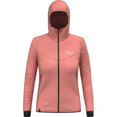 Salewa - Polaire stretch et technique - Sella Crevasse Hd Jacket W Desert Pink pour Femme - Taille L - Rose Salewa - Polaire stretch et technique - Sella Crevasse Hd Jacket W Desert Pink pour Femme - Taille L - Rose