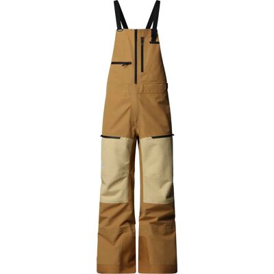 The North Face - Salopette de ski imperméable et coupe-vent - M Ceptor Bib Utility Brown Khaki Stone pour Homme - Taille S - Marron The North Face - Salopette de ski imperméable et coupe-vent - M Ceptor Bib Utility Brown Khaki Stone pour Homme - Taille S - Marron
