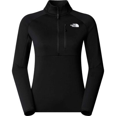 The North Face - Polaire d'alpinisme demi-zippée - W Meteora 1/4 Zip Fleece TNF Black pour Femme - Taille XS - Noir The North Face - Polaire d'alpinisme demi-zippée - W Meteora 1/4 Zip Fleece TNF Black pour Femme - Taille XS - Noir