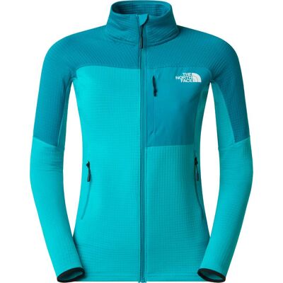 The North Face - Polaire zippée en Polartec® Power Grid® - W Polartec Powergrid Stormgap Jacket Galactic Blue Deep Teal pour Femme - Taille M - Bleu The North Face - Polaire zippée en Polartec® Power Grid® - W Polartec Powergrid Stormgap Jacket Galactic Blue Deep Teal pour Femme - Taille M - Bleu