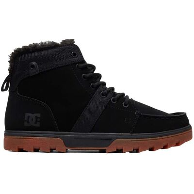 DC Shoes - Chaussures doublées en sherpa - Woodland Black Gum pour Homme en Cuir - Taille 11 US - Noir DC Shoes - Chaussures doublées en sherpa - Woodland Black Gum pour Homme en Cuir - Taille 11 US - Noir