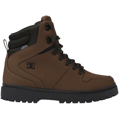 DC Shoes - Chaussures doublées en sherpa - Peary TR Dark Chocolate pour Homme en Cuir - Taille 11 US - Marron DC Shoes - Chaussures doublées en sherpa - Peary TR Dark Chocolate pour Homme en Cuir - Taille 11 US - Marron