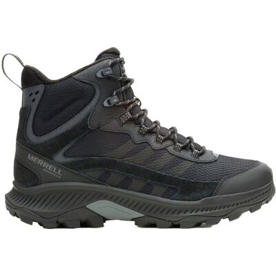 Merrell - Chaussures de randonnée hivernales - Speed Strike 2 Thermo Mid Wp Black pour Homme - Taille 42 - Noir Merrell - Chaussures de randonnée hivernales - Speed Strike 2 Thermo Mid Wp Black pour Homme - Taille 42 - Noir