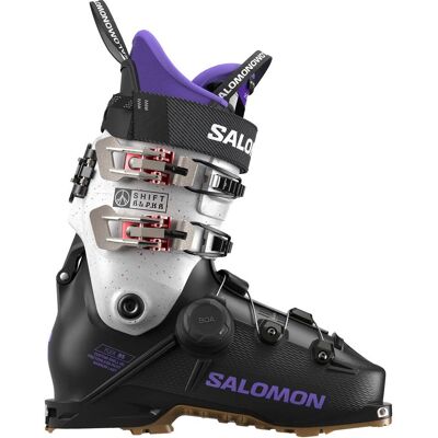 Salomon - Chaussures de ski all-mountain - Shift Alpha Boa 95 W Black/Ultra Violet/Ultra Violet pour Femme en Aluminium - Taille 42 2/3-43 1/3 - Noir Salomon - Chaussures de ski all-mountain - Shift Alpha Boa 95 W Black/Ultra Violet/Ultra Violet pour Femme en Aluminium - Taille 42 2/3-43 1/3 - Noir