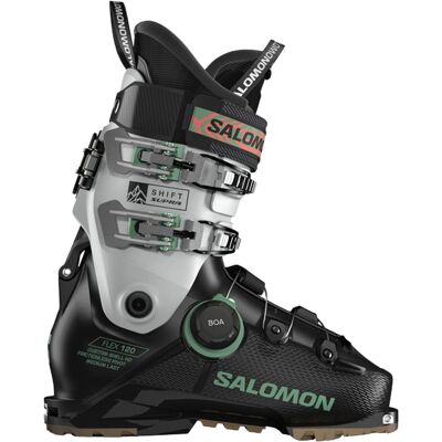 Salomon - Chaussures de ski freeride/freerando - Shift Supra Boa 120 GW Black/Cool Gray 5 pour Homme - Taille 47-48 Salomon - Chaussures de ski freeride/freerando - Shift Supra Boa 120 GW Black/Cool Gray 5 pour Homme - Taille 47-48