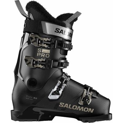 Salomon - Chaussures de ski - S/Pro Delta 80 W pour Femme - Taille 38-39 - Noir Salomon - Chaussures de ski - S/Pro Delta 80 W pour Femme - Taille 38-39 - Noir
