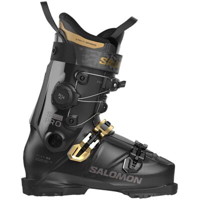 Salomon - Chaussures de ski all-mountain - S/Pro Alpha C Boa 95 W pour Femme en Aluminium - Taille 38-39 - Noir Salomon - Chaussures de ski all-mountain - S/Pro Alpha C Boa 95 W pour Femme en Aluminium - Taille 38-39 - Noir
