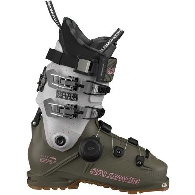 Salomon - Chaussures de ski all-mountain - Shift Alpha Boa 130 pour Homme en Aluminium - Taille 44-45 - Vert Salomon - Chaussures de ski all-mountain - Shift Alpha Boa 130 pour Homme en Aluminium - Taille 44-45 - Vert