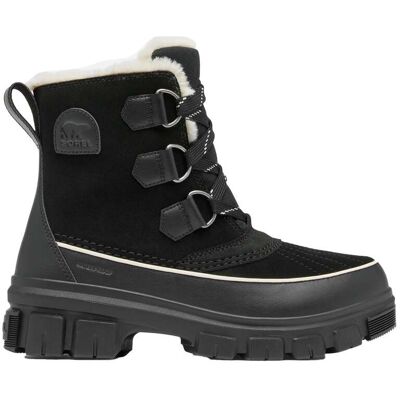 Sorel - Bottes d'hiver imperméables et isolantes - Torino V WP W Black Fawn pour Femme en Cuir - Taille 38,5 - Noir Sorel - Bottes d'hiver imperméables et isolantes - Torino V WP W Black Fawn pour Femme en Cuir - Taille 38,5 - Noir