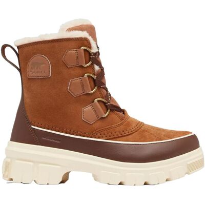 Sorel - Bottes d'hiver imperméables et isolantes - Torino V WP W Velvet Tan Tobacco pour Femme en Cuir - Taille 37,5 - Marron Sorel - Bottes d'hiver imperméables et isolantes - Torino V WP W Velvet Tan Tobacco pour Femme en Cuir - Taille 37,5 - Marron