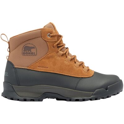 Sorel - Bottes d'hiver imperméables et isolantes - Buxton Lite Lace Plus WP Elk Black pour Homme en Cuir - Taille 42 - Marron Sorel - Bottes d'hiver imperméables et isolantes - Buxton Lite Lace Plus WP Elk Black pour Homme en Cuir - Taille 42 - Marron
