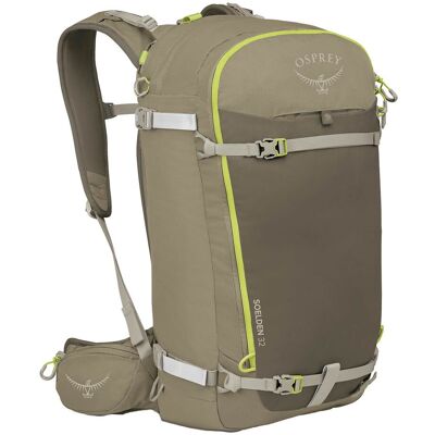 Osprey - Sac à dos de ski freeride - Soelden 32 Olive Tan/Earl Grey pour Homme - Gris Osprey - Sac à dos de ski freeride - Soelden 32 Olive Tan/Earl Grey pour Homme - Gris