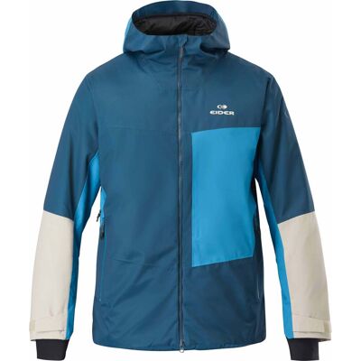 Eider - Veste isolante et imperméable - M Sirac 2L Insulated Jkt Cobalt Blue pour Homme - Taille L - Bleu Eider - Veste isolante et imperméable - M Sirac 2L Insulated Jkt Cobalt Blue pour Homme - Taille L - Bleu