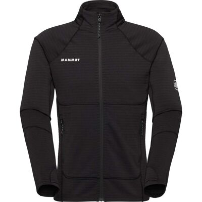 Mammut - Polaire stretch en Polartec® Power Stretch® zippée - Taiss ML Jacket Men Black pour Homme - Taille XL - Noir Mammut - Polaire stretch en Polartec® Power Stretch® zippée - Taiss ML Jacket Men Black pour Homme - Taille XL - Noir