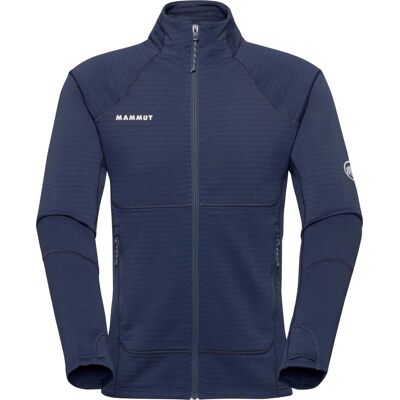 Mammut - Polaire stretch en Polartec® Power Stretch® zippée - Taiss ML Jacket Men Marine pour Homme - Taille L - Navy Mammut - Polaire stretch en Polartec® Power Stretch® zippée - Taiss ML Jacket Men Marine pour Homme - Taille L - Navy