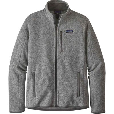 Patagonia - Polaire chaude - M's Better Sweater Jkt Stonewash pour Homme - Taille L - Gris Patagonia - Polaire chaude - M's Better Sweater Jkt Stonewash pour Homme - Taille L - Gris