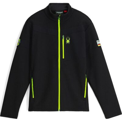 Spyder - Veste doublée polaire - Wengen Bandit Jacket Black pour Homme - Taille M - Noir Spyder - Veste doublée polaire - Wengen Bandit Jacket Black pour Homme - Taille M - Noir