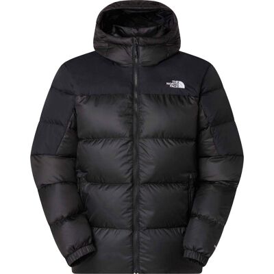 The North Face - Doudoune à capuche en duvet - M Diablo Down 2.0 Hoodie TNF Black Heather TNF Black pour Homme - Taille XL - Noir The North Face - Doudoune à capuche en duvet - M Diablo Down 2.0 Hoodie TNF Black Heather TNF Black pour Homme - Taille XL - Noir