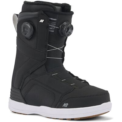 K2 Snowboard - Boots de snowboard all-mountain freestyle - Boundary Black pour Homme - Taille 44,5 - Noir K2 Snowboard - Boots de snowboard all-mountain freestyle - Boundary Black pour Homme - Taille 44,5 - Noir