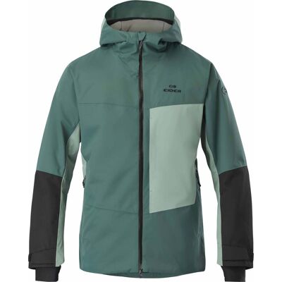 Eider - Veste isolante et imperméable - M Sirac 2L Insulated Jkt Deep Green pour Homme - Taille S - Vert Eider - Veste isolante et imperméable - M Sirac 2L Insulated Jkt Deep Green pour Homme - Taille S - Vert