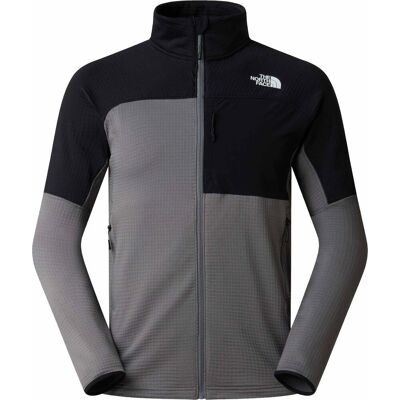 The North Face - Polaire alpinisme zippée en Polartec® - M Polartec Powergrid Stormgap Jacket Smoked Pearl TNF Black pour Homme - Taille XL - Gris The North Face - Polaire alpinisme zippée en Polartec® - M Polartec Powergrid Stormgap Jacket Smoked Pearl TNF Black pour Homme - Taille XL - Gris