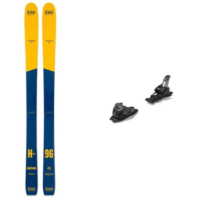 Zag - Packs (skis + fix) - Skis freeride - Pack Harfang 96 2026 pour Homme en Bois - Bleu Zag - Packs (skis + fix) - Skis freeride - Pack Harfang 96 2026 pour Homme en Bois - Bleu