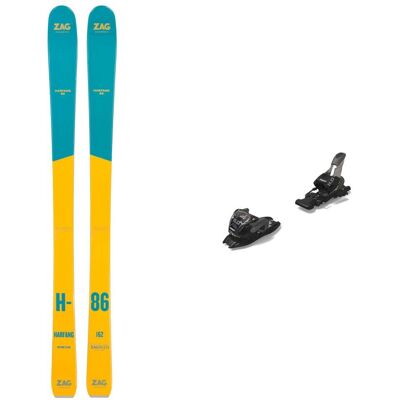 Zag - Packs (skis + fix) - Skis all-mountain - Pack Harfang 86 Lady 2025 pour Femme en Bois - Jaune Zag - Packs (skis + fix) - Skis all-mountain - Pack Harfang 86 Lady 2025 pour Femme en Bois - Jaune