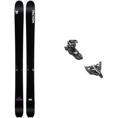 Faction - Packs skis de randonnée - Skis Deep Powder Freeride - Pack La Machine 5 Max 2024 - Noir Faction - Packs skis de randonnée - Skis Deep Powder Freeride - Pack La Machine 5 Max 2024 - Noir