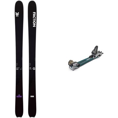Faction - Packs skis de randonnée - Skis de randonnée - Pack La Machine Grom 2024 - Noir Faction - Packs skis de randonnée - Skis de randonnée - Pack La Machine Grom 2024 - Noir