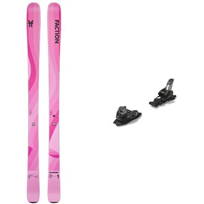 Faction - Packs (skis + fix) - Skis all-mountain - Pack Dancer 1 Pink 2026 en Bois - Rose Faction - Packs (skis + fix) - Skis all-mountain - Pack Dancer 1 Pink 2026 en Bois - Rose