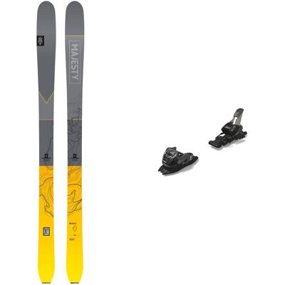 Majesty - Packs (skis + fix) - Skis all-mountain - Pack Havoc 90 Ti 2025 en Bois - Jaune Majesty - Packs (skis + fix) - Skis all-mountain - Pack Havoc 90 Ti 2025 en Bois - Jaune