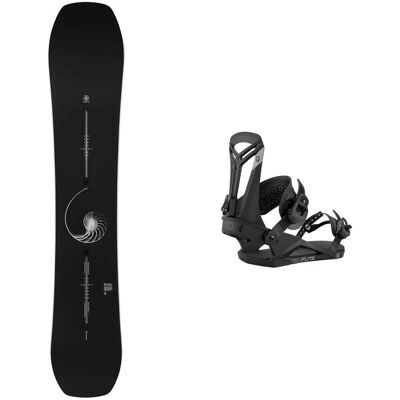 Burton - Packs (snowboard + fix) - Snowboard all mountain - Pack Ft Hometown Hero Xray 2026 - Noir Burton - Packs (snowboard + fix) - Snowboard all mountain - Pack Ft Hometown Hero Xray 2026 - Noir