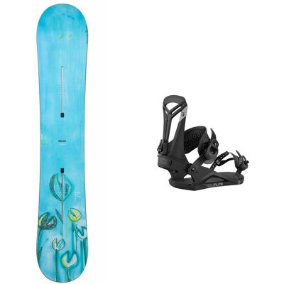 Burton - Packs (snowboard + fix) - Snowboard all mountain - Pack Blossom Frog 2026 - Bleu Burton - Packs (snowboard + fix) - Snowboard all mountain - Pack Blossom Frog 2026 - Bleu