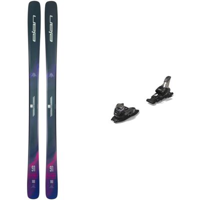 Elan - Packs (skis + fix) - Skis freestyle/all-mountain - Pack Playmaker 91 2026 en Bois - Blanc Elan - Packs (skis + fix) - Skis freestyle/all-mountain - Pack Playmaker 91 2026 en Bois - Blanc