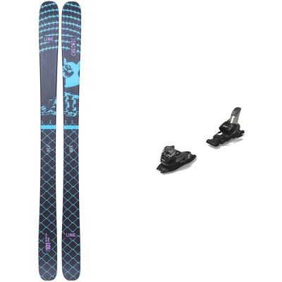 Line - Packs (skis + fix) - Skis polyvalent freeride - Pack Chronic 101 2026 pour Homme en Bois - Noir Line - Packs (skis + fix) - Skis polyvalent freeride - Pack Chronic 101 2026 pour Homme en Bois - Noir