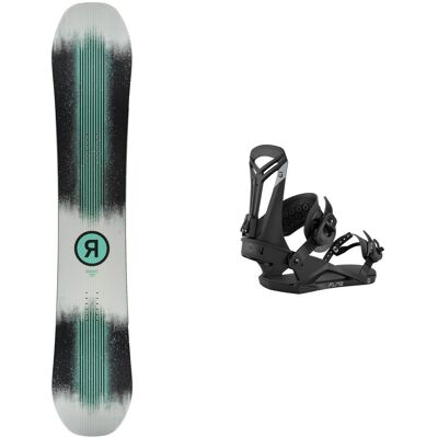 RIDE - Packs (snowboard + fix) - Snowboard all-mountain - Pack Manic 2026 en Bois - Vert RIDE - Packs (snowboard + fix) - Snowboard all-mountain - Pack Manic 2026 en Bois - Vert